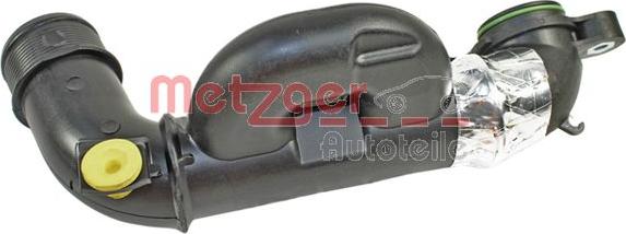 Metzger 2400409 - Патрубок гумовий. армований текстилем autozip.com.ua