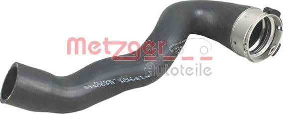 Metzger 2400515 - Трубка нагнітається повітря autozip.com.ua