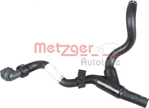 Metzger 2420929 - Шланг радіатора autozip.com.ua