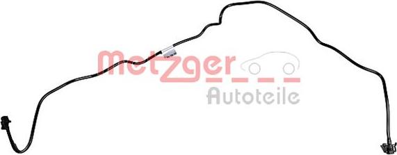 Metzger 2420504 - Шланг радіатора autozip.com.ua