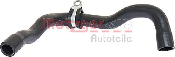 Metzger 2420053 - Шланг радіатора autozip.com.ua