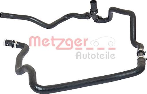 Metzger 2420061 - Шланг радіатора autozip.com.ua