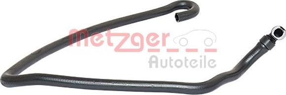 Metzger 2420084 - Шланг радіатора autozip.com.ua