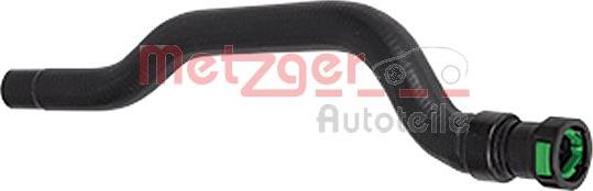 Metzger 2420037 - Шланг радіатора autozip.com.ua