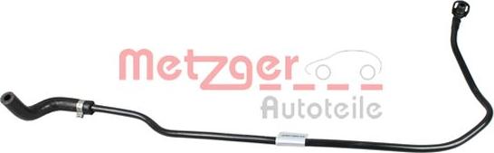 Metzger 2420869 - Шланг радіатора autozip.com.ua