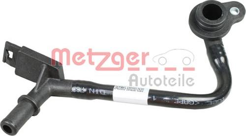Metzger 2420865 - Шланг радіатора autozip.com.ua