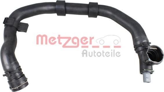 Metzger 2420876 - Шланг радіатора autozip.com.ua