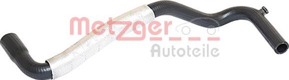Metzger 2420791 - Шланг радіатора autozip.com.ua