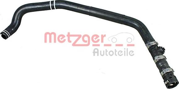 Metzger 2420737 - Шланг радіатора autozip.com.ua