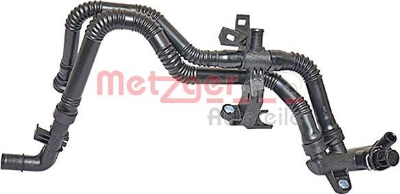 Metzger 2420722 - Шланг радіатора autozip.com.ua