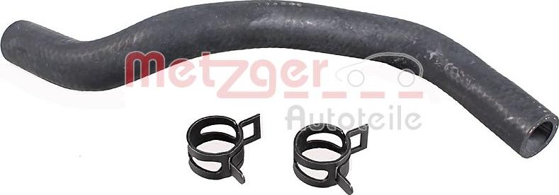 Metzger 2421493 - Шланг радіатора autozip.com.ua