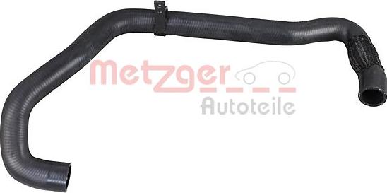 Metzger 2421435 - Шланг радіатора autozip.com.ua