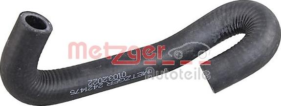 Metzger 2421475 - Шланг радіатора autozip.com.ua