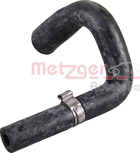Metzger 2421555 - Шланг радіатора autozip.com.ua