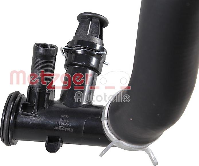 Metzger 2421683 - Шланг радіатора autozip.com.ua