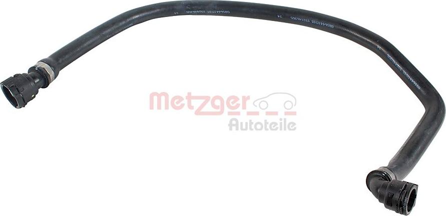 Metzger 2421845 - Шланг радіатора autozip.com.ua