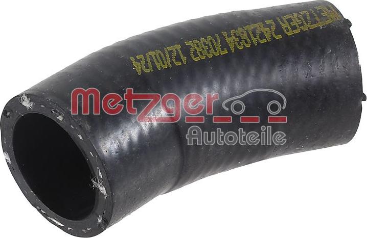 Metzger 2421834 - Шланг радіатора autozip.com.ua