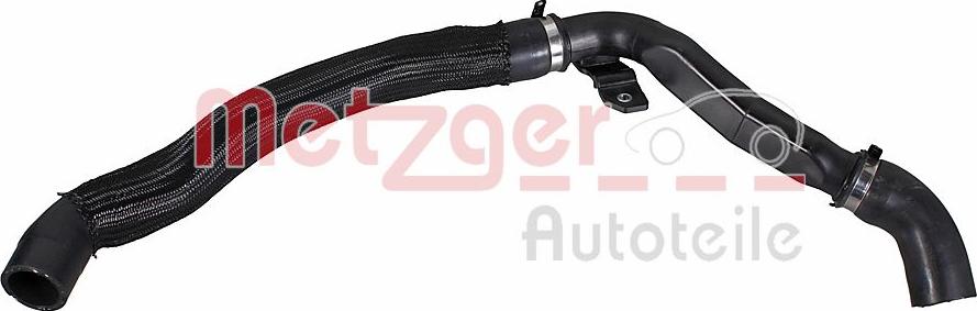 Metzger 2421828 - Шланг радіатора autozip.com.ua