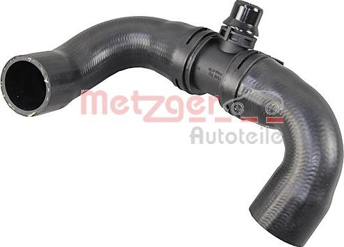 Metzger 2421357 - Шланг радіатора autozip.com.ua