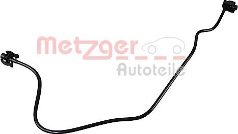 Metzger 2421387 - Шланг радіатора autozip.com.ua