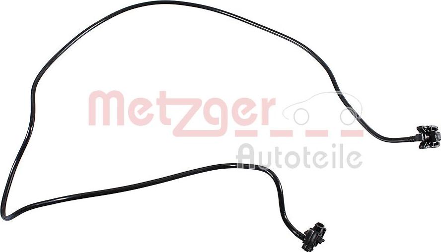 Metzger 2421793 - Шланг радіатора autozip.com.ua