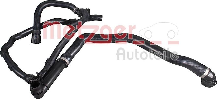 Metzger 2422052 - Шланг радіатора autozip.com.ua