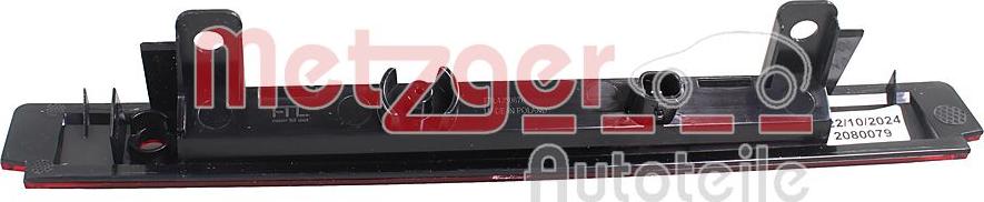 Metzger 2080079 - Додатковий ліхтар сигнал гальмування autozip.com.ua