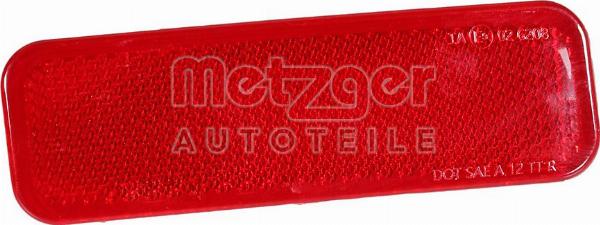 Metzger 2080252 - Відбивач autozip.com.ua