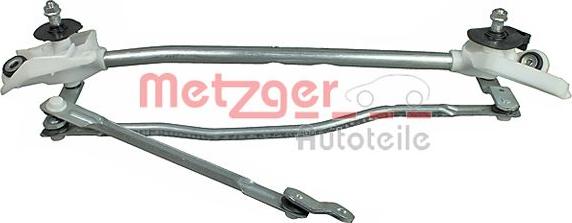 Metzger 2190394 - Система тяг і важелів приводу склоочисника autozip.com.ua