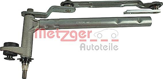 Metzger 2190334 - Система тяг і важелів приводу склоочисника autozip.com.ua