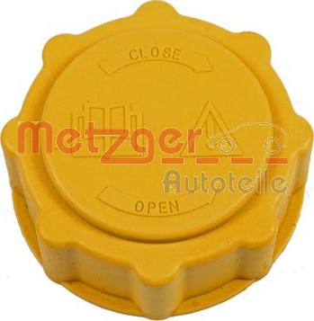 Metzger 2140084 - Кришка, резервуар охолоджуючої рідини autozip.com.ua