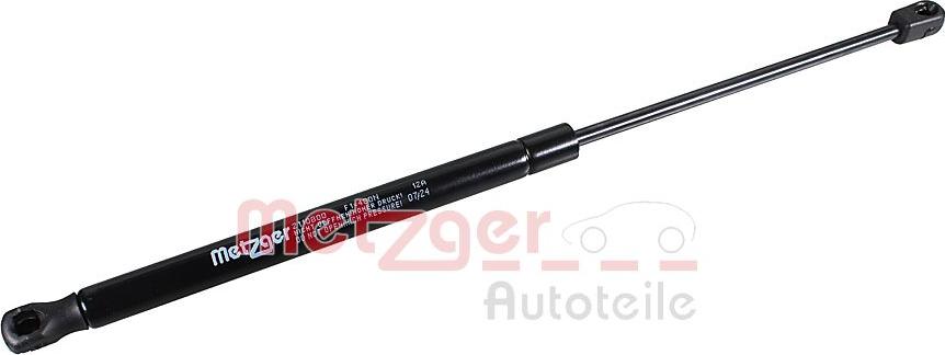 Metzger 2110800 - Газова пружина, кришка багажник autozip.com.ua