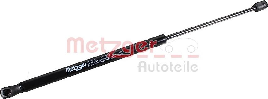 Metzger 2110816 - Газова пружина, кришка багажник autozip.com.ua