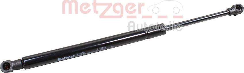 Metzger 2110751 - Газова пружина, кришка багажник autozip.com.ua