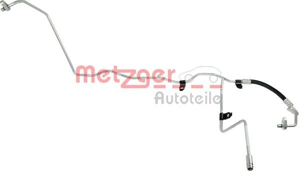 Metzger 2360054 - Трубопровід високого / низького тиску, кондиціонер autozip.com.ua