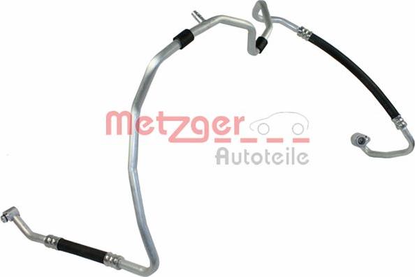 Metzger 2360061 - Трубопровід високого / низького тиску, кондиціонер autozip.com.ua
