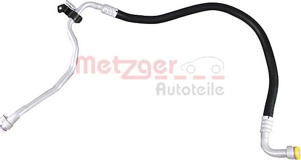 Metzger 2360085 - Трубопровід низького тиску, кондиціонер autozip.com.ua