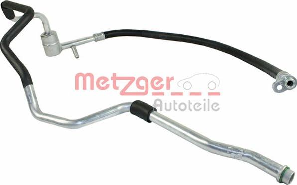 Metzger 2360071 - Трубопровід високого / низького тиску, кондиціонер autozip.com.ua