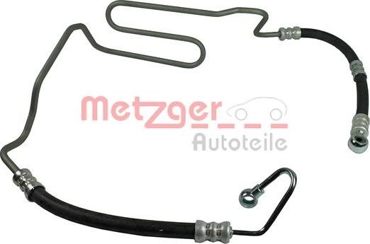 Metzger 2361009 - Гідравлічний шланг, рульове управління autozip.com.ua