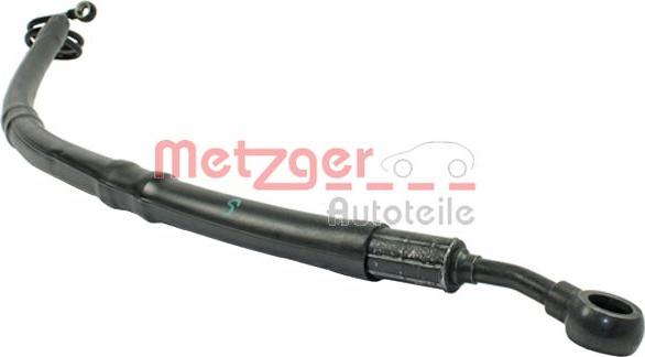 Metzger 2361008 - Гідравлічний шланг, рульове управління autozip.com.ua