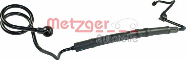 Metzger 2361031 - Гідравлічний шланг, рульове управління autozip.com.ua