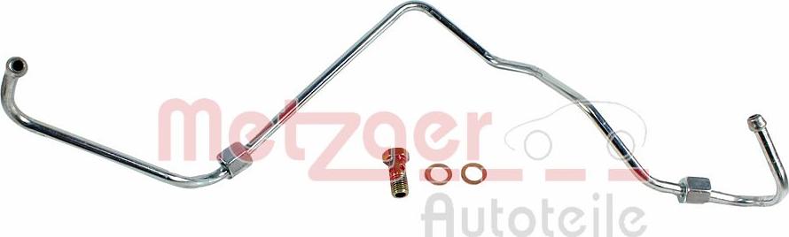 Metzger 2361152 - Маслопровод, компресор autozip.com.ua