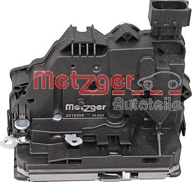 Metzger 2314355 - Замок двері autozip.com.ua