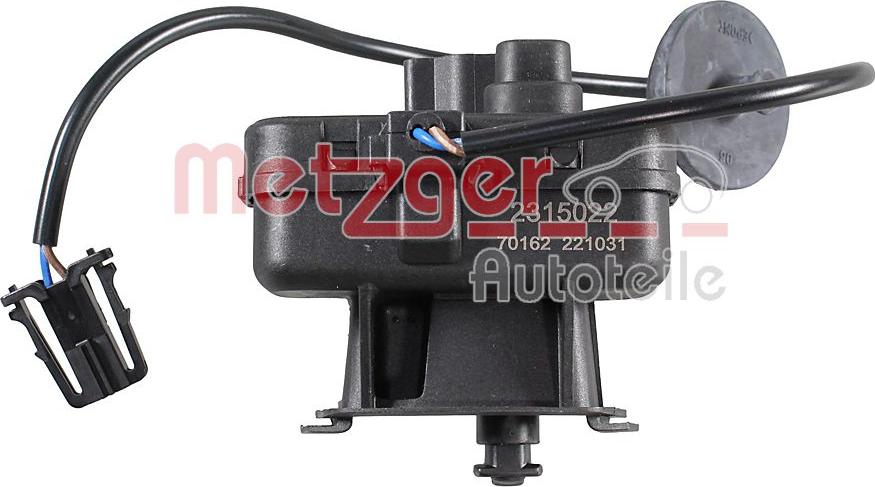 Metzger 2315022 - Актуатор центрального замка autozip.com.ua