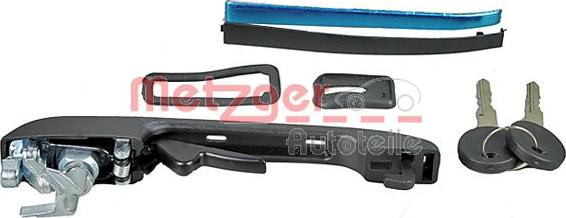 Metzger 2310598 - Ручка двері autozip.com.ua