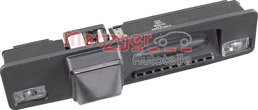 Metzger 2310859 - Ручка задніх дверей autozip.com.ua