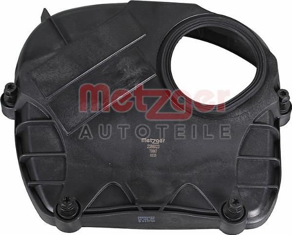 Metzger 2386023 - Кришка ГРМ, управління двигуном autozip.com.ua