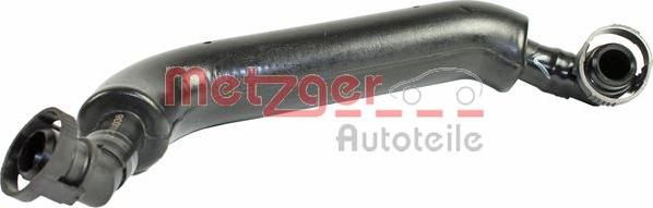 Metzger 2380036 - Шланг, вентиляція картера autozip.com.ua