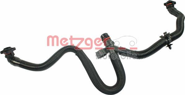 Metzger 2380072 - Шланг, вентиляція картера autozip.com.ua
