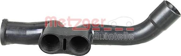 Metzger 2380106 - Шланг, воздухоотвод кришки головки циліндра autozip.com.ua